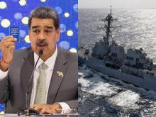Estados Unidos desplegó buques de guerra cerca a Venezuela: "Nicolás, lárgate"