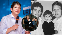 ¿Lo conocía? Este es el famosos hermanastro de Miguel Uribe que le dedicó sentido mensaje