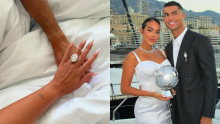 Cristiano Ronaldo se casa con Georgina Rodríguez: ¿cuánto cuesta el llamativo anillo?