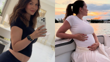 Lina Tejeiro reapareció en redes y reveló los cambios del embarazo: "han pasado muchas cosas"