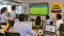 Mundial 2026 y trabajo en Colombia: ¿lo pueden sancionar por ver partidos en horario laboral?