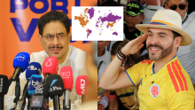 Así votaron los colombianos en el exterior: Abelardo de la Espriella ganó en países con miles de votantes