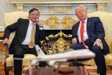 Petro tuvo una llamada con Trump ad portas de finalizar su mandato: ¿de qué hablaron?