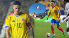 James Rodríguez pasó tremendo susto en avión: “se salvó de un accidente” en un viaje a Italia