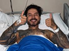 Reykon reapareció en redes sociales y habló sobre el procedimiento médico al que fue sometido